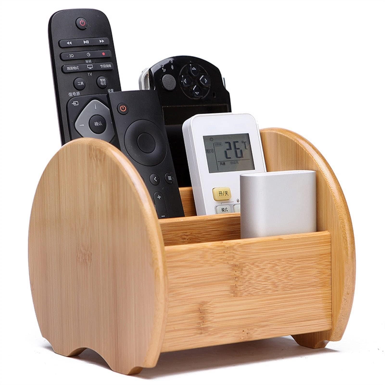 XYZ様　リモコン　置き型　10個 Amazon｜TOYET 10個 リモコンホルダー 木製 マルチ